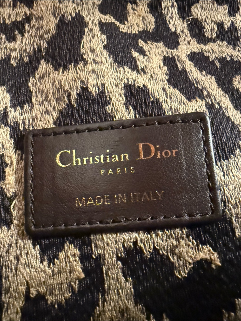 Christian Dior Leopard Caro Shoulder Bag - Picture 8 of 15